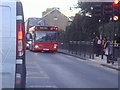 Buses waiting at the lights, London Road Enfield