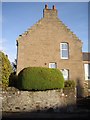 A house with stepped gable-end