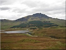 NG5152 : Over the moor to The Storr by Richard Dorrell
