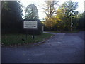 Entrance to the Edgwarebury Hotel, Edgware