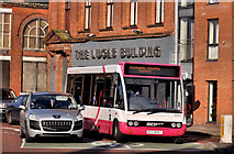 J3473 : Gasworks bus, Belfast by Albert Bridge