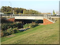 TQ4580 : Canal bridge, Thamesmead by Malc McDonald