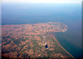 North Foreland and Pegwell Bay from the Air