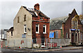 Fire-damaged house, Belfast