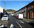 Tonypandy : Primrose Street houses north of the primary school