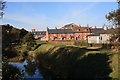 River Brit and new Priory Gardens housing