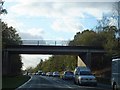 Minor road bridge over A500 south of Smith