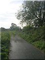 Westfield Lane (track) - viewed from Green Dike