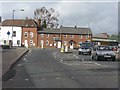 Roundabout at Leominster bus station