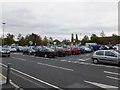 The car park for the Asda superstore