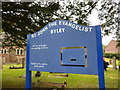 St John the Evangelist Church, Byley, Sign