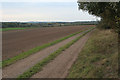 SK5753 : Farm track near Ravenshead by Alan Murray-Rust