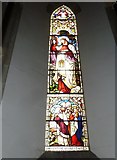 SU1405 : SS Peter & Paul, Ringwood: stained glass window (11) by Basher Eyre