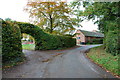 Impressive Entrance to Fradswell Hall Farm