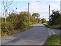 Station Road looking towards the A145