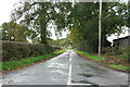 Minor Road leaving the Uttoxeter Road towards Fradswell Heath