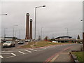 The A23 Purley Way road bridge