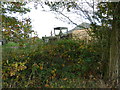 Abandoned David Brown 990 alongside bridleway to Wetwood