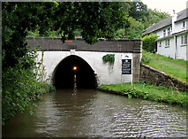 SJ6275 : Saltersford Tunnel west portal, Cheshire by Roger  D Kidd