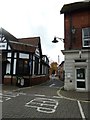 Looking from High Street into Kings Arms Lane