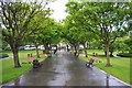 Ashton Gardens - looking towards Clifton Road North entrance, St. Annes-on-Sea