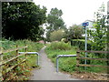 National Cycle Network route 4, Lansbury Park, Caerphilly