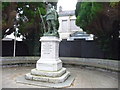 SN4120 : The Carmarthenshire War Memorial, Carmarthen by Jeremy Bolwell