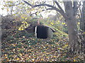 Shelter on the edge of Cranfield Airport