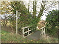 Footbridge on Langholme Lane