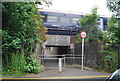 Path under the railway