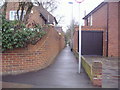 Footpath on Park Avenue, Ruislip