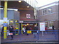 The rear entrance to Uxbridge Tube station