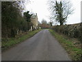 Lane passing Manor farm