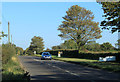 2011 : A3102 heading north east near the end of Bowd