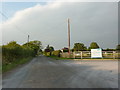 Coole Lane, north of the entrance to Overwater Marina