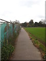 Public footpath leading to Felpham village