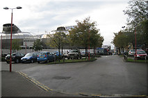 SK3586 : Car park, Arundel Lane, Sheffield Hallam University by Robin Stott