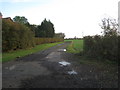 Roadway to Upton Grange