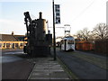 Tram terminus at Summerlee