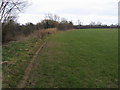 Footpath by river Evenlode