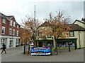 Fireworks banner in Salisbury Street