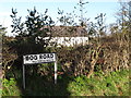 Rear view of the cottage on the corner of Bog Road and Cross Road