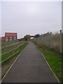 Footpath from Marchant Way to Cottingley Station