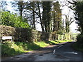 The north-western end of Ballyweely Road