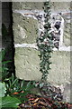 Benchmark on Manor Farm, Riverside Road