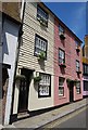 Colourful cottages, All Saints St