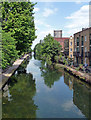 TQ3583 : Hertford Union Canal at Grove Road by Stephen Richards