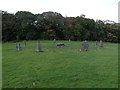 SH5772 : Gorsedd stone circle, Bangor by Meirion