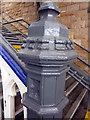 Ornate ironwork on the stairway to platform 1, Perth station