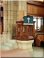 St Cuthbert, Wolves Lane - Pulpit